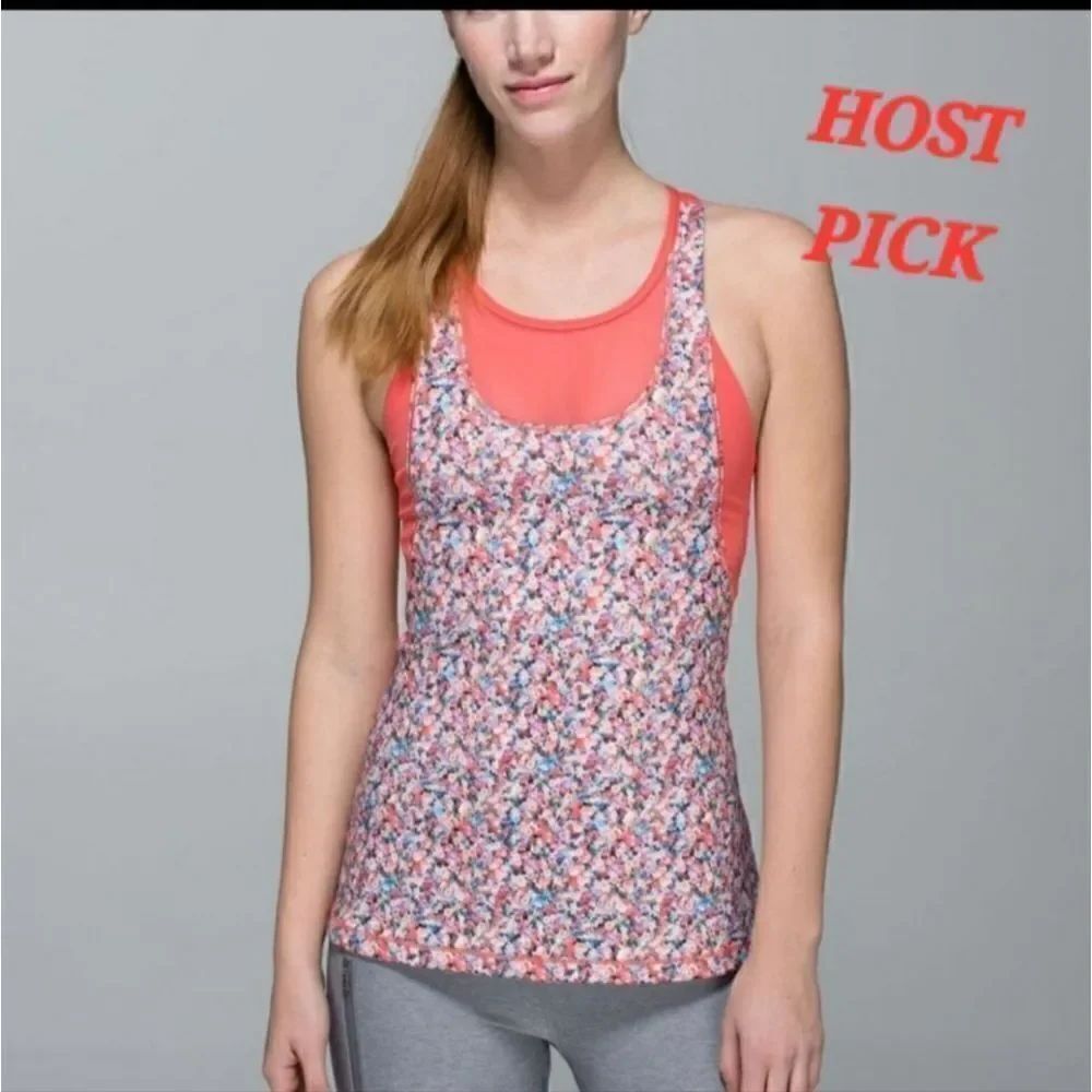 Lululemon racerback with meshing Tank
